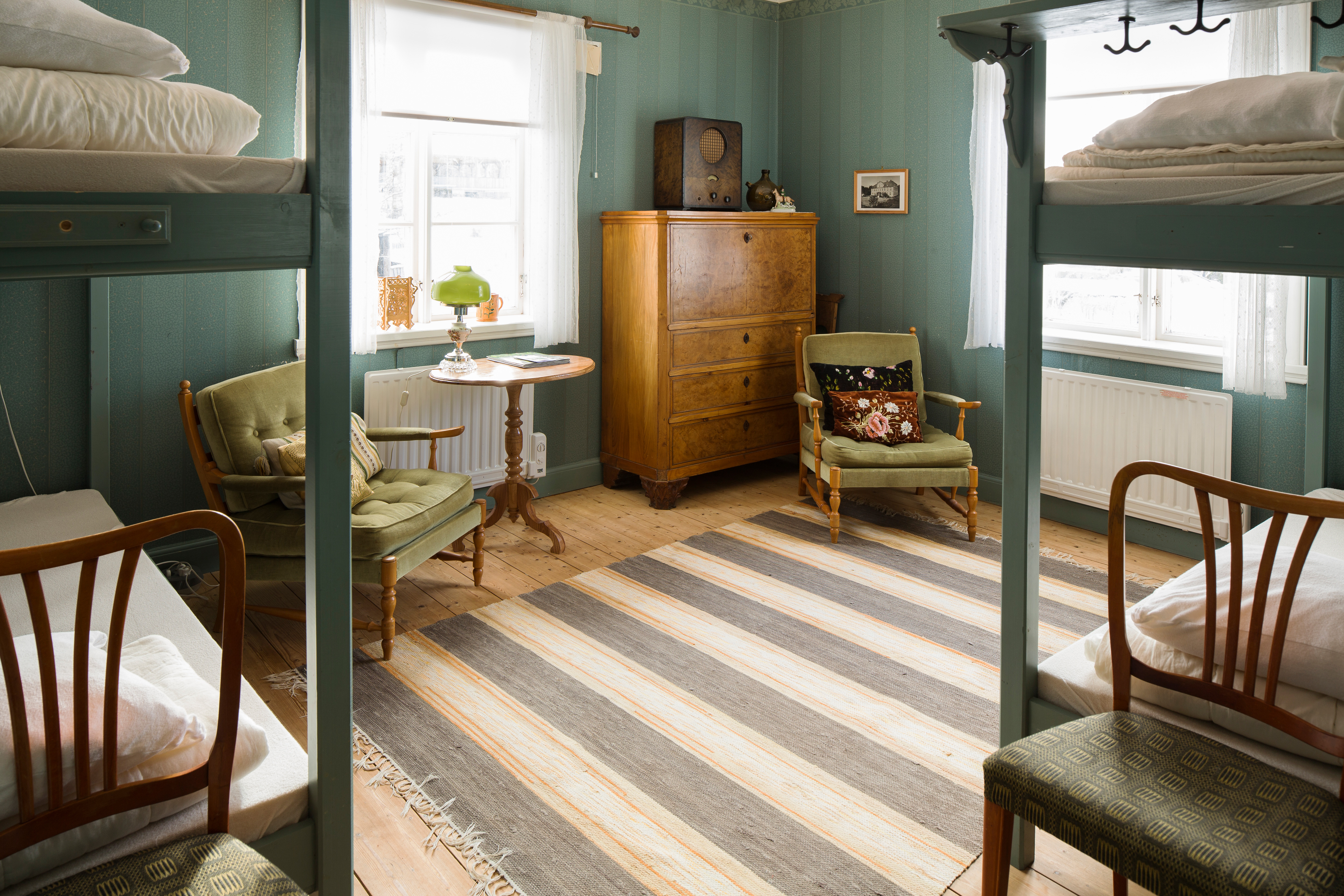 Årås Kvarn sovrum inredning