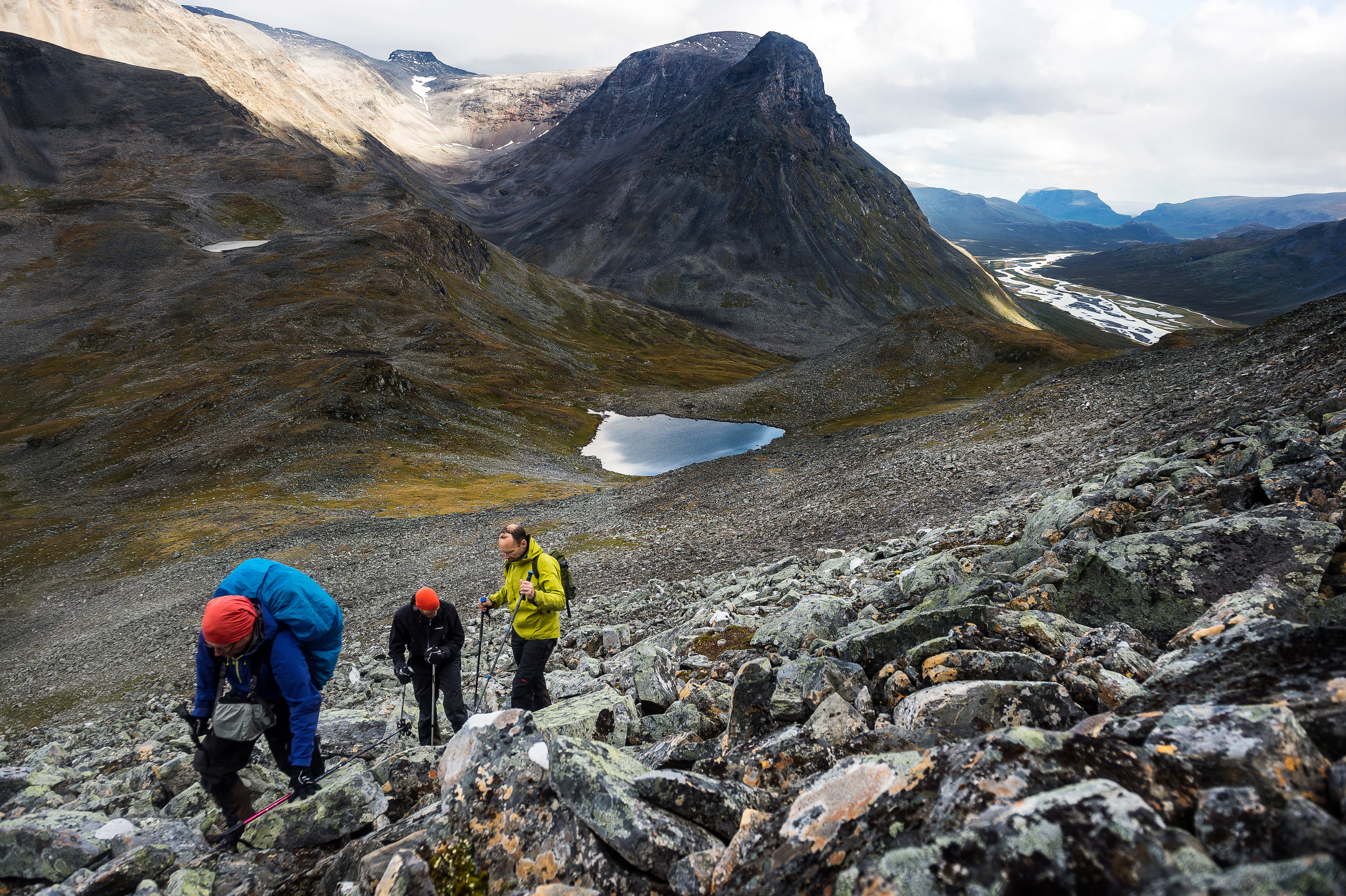 Vandring Sarek nationalpark