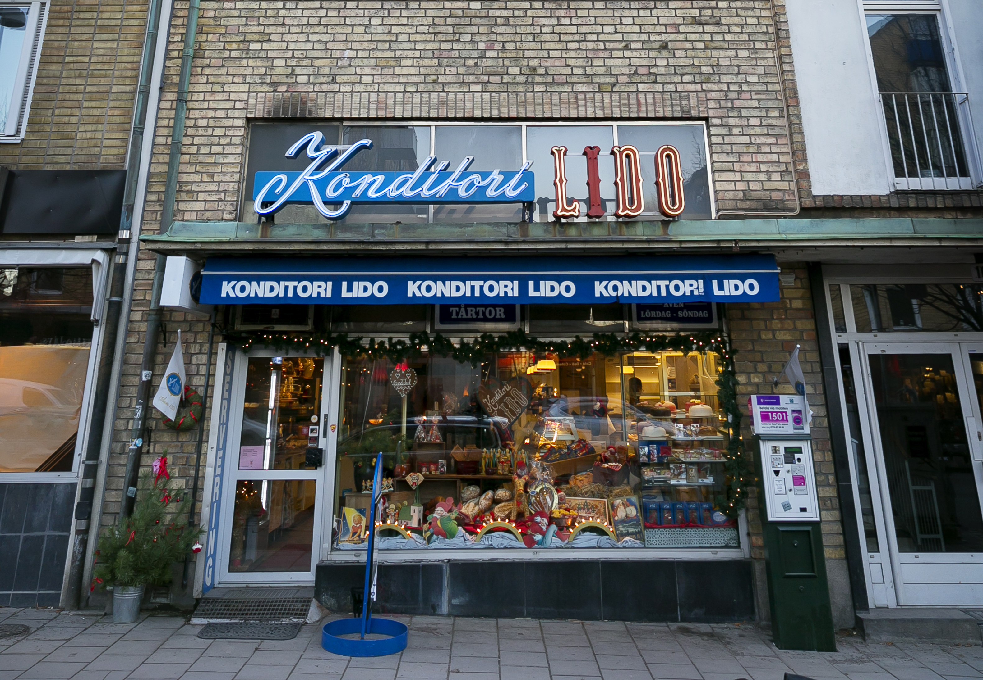 Jul i Gävle Konditori Lido