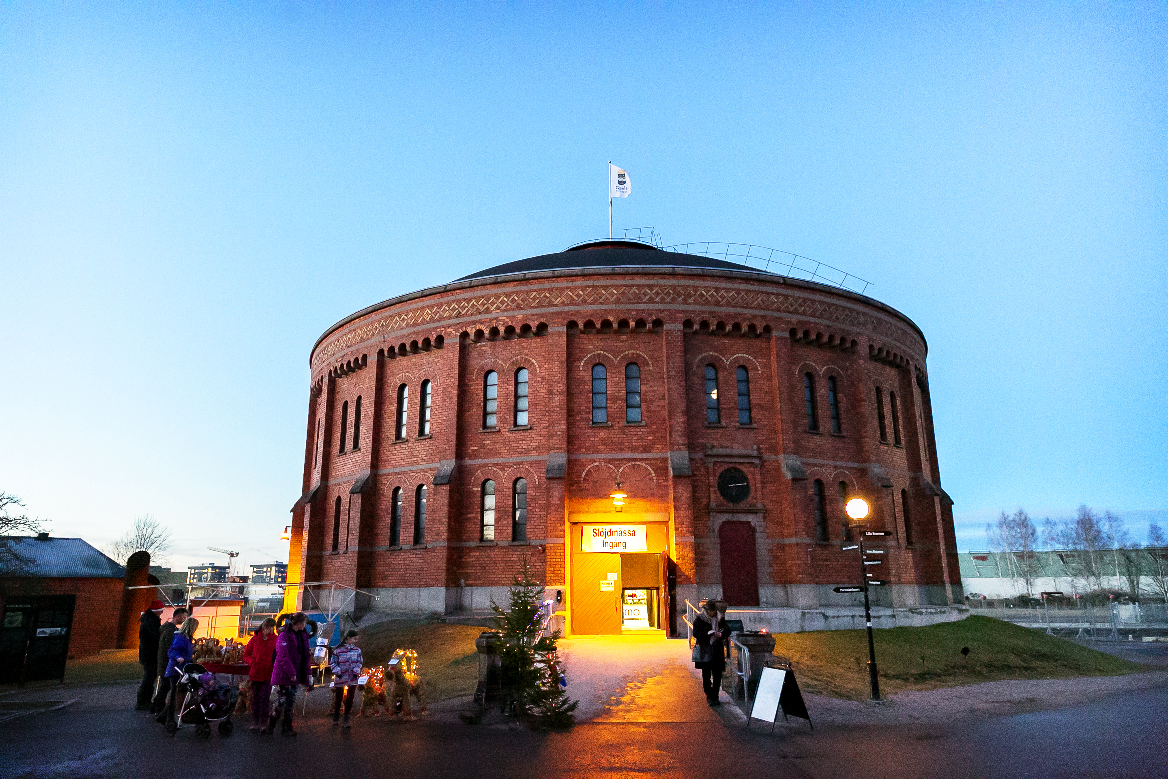 Jul i Gävle slöjd och hantverksmässa i Gasklockorna