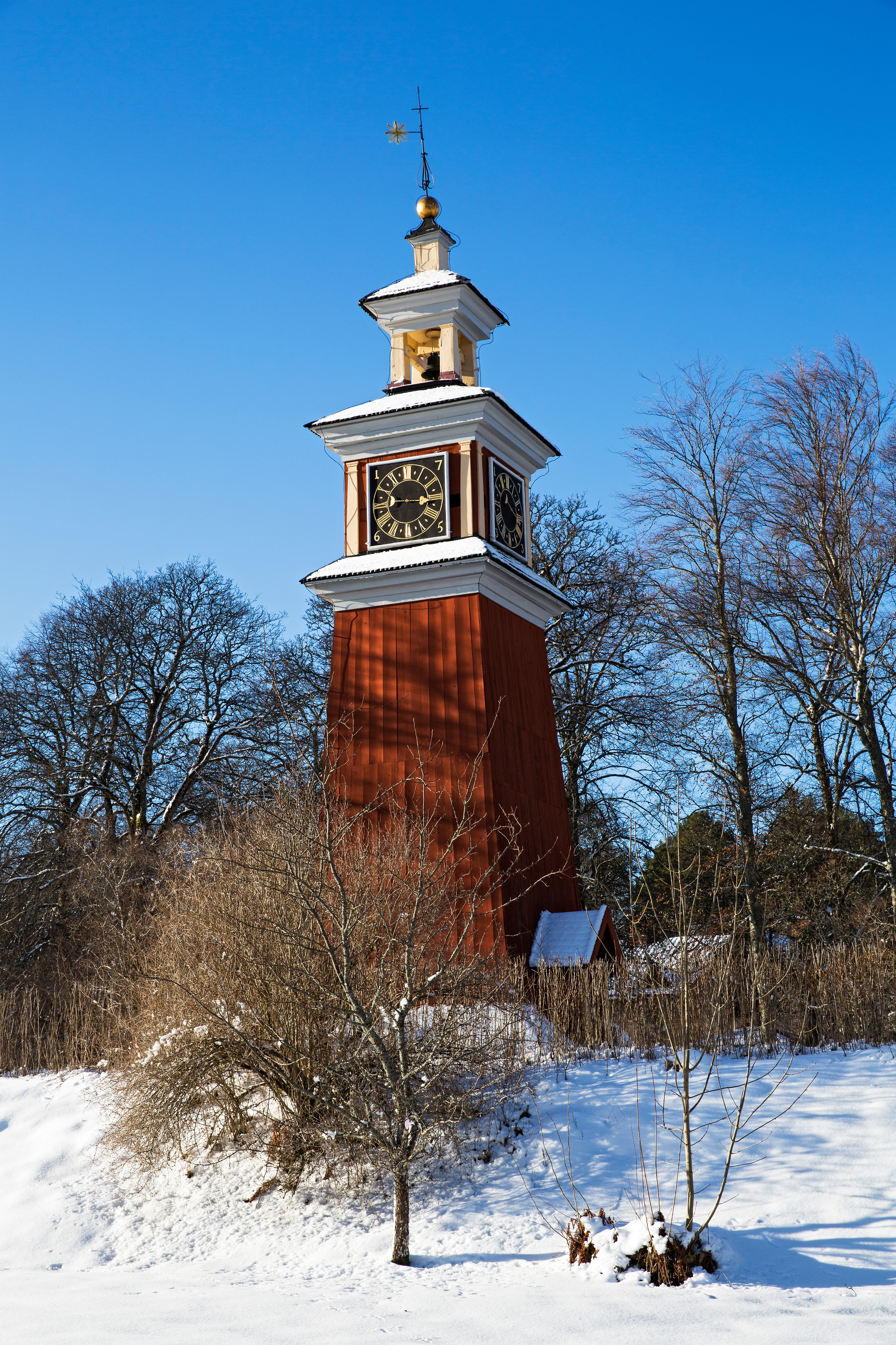 Sala Silvergruva gruvparkens klockstapel