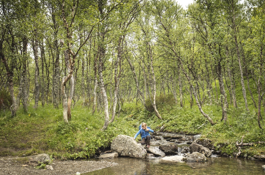 Fjällvandra med barn