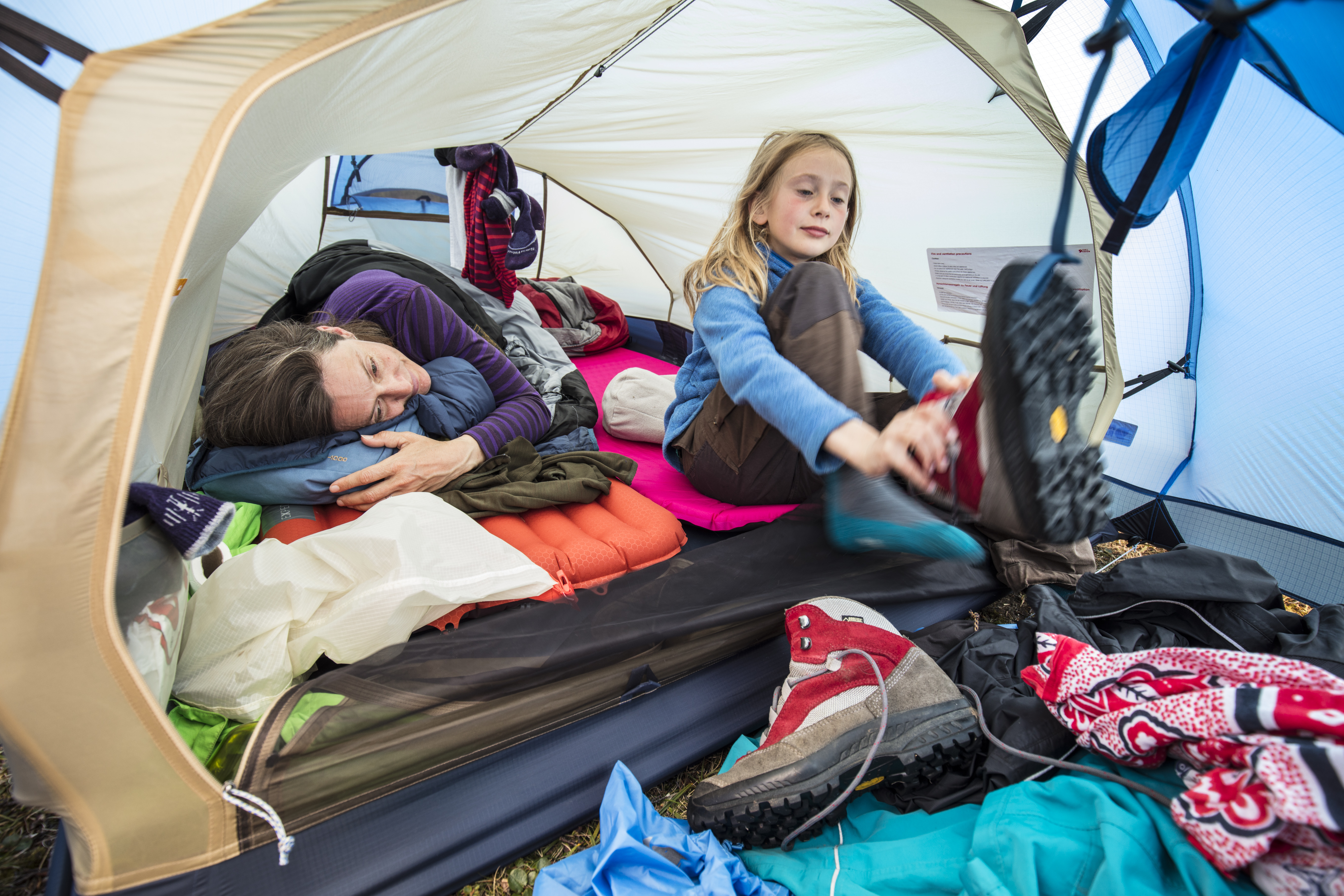 Fjällvandra med barn