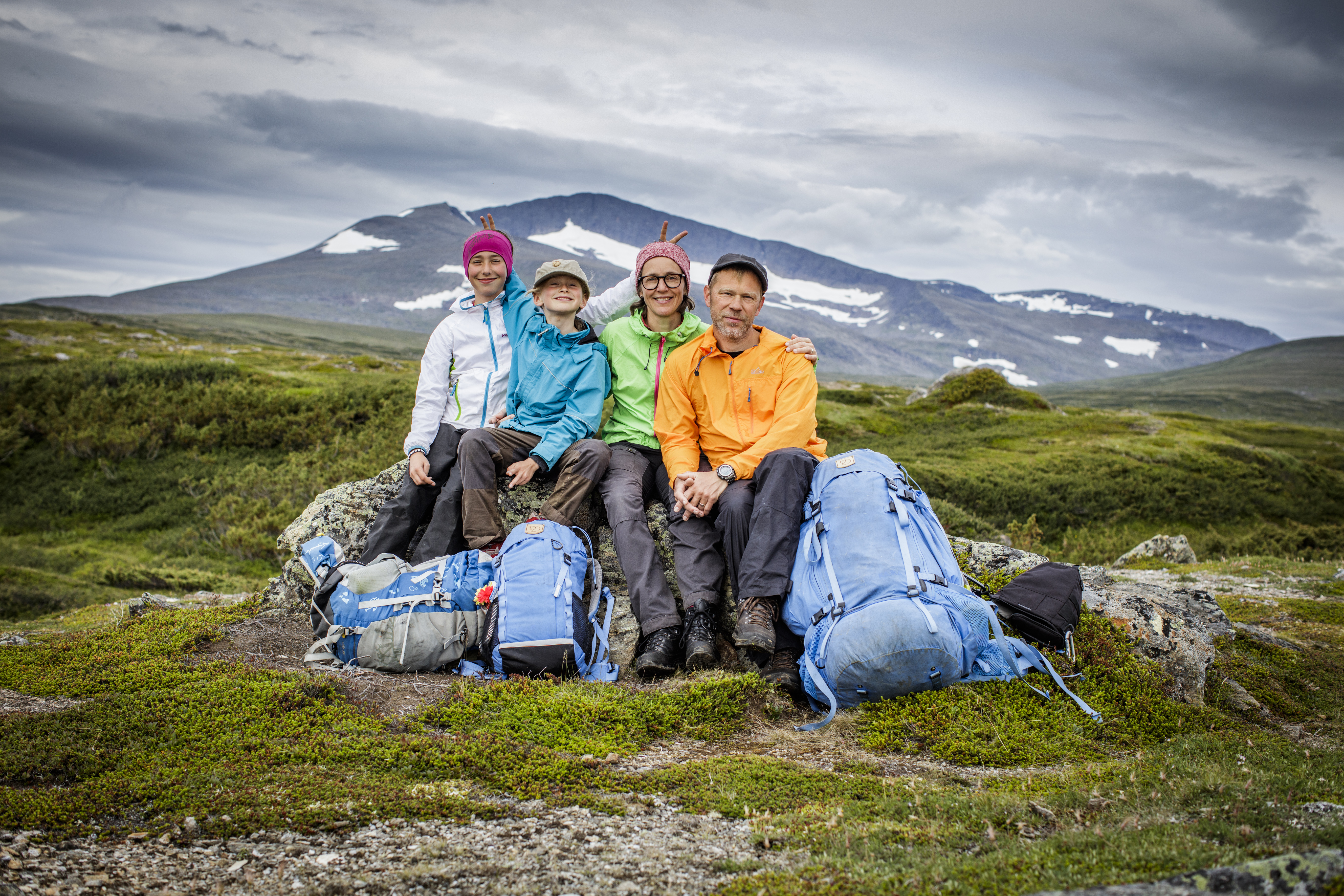 Fjällvandra med barn