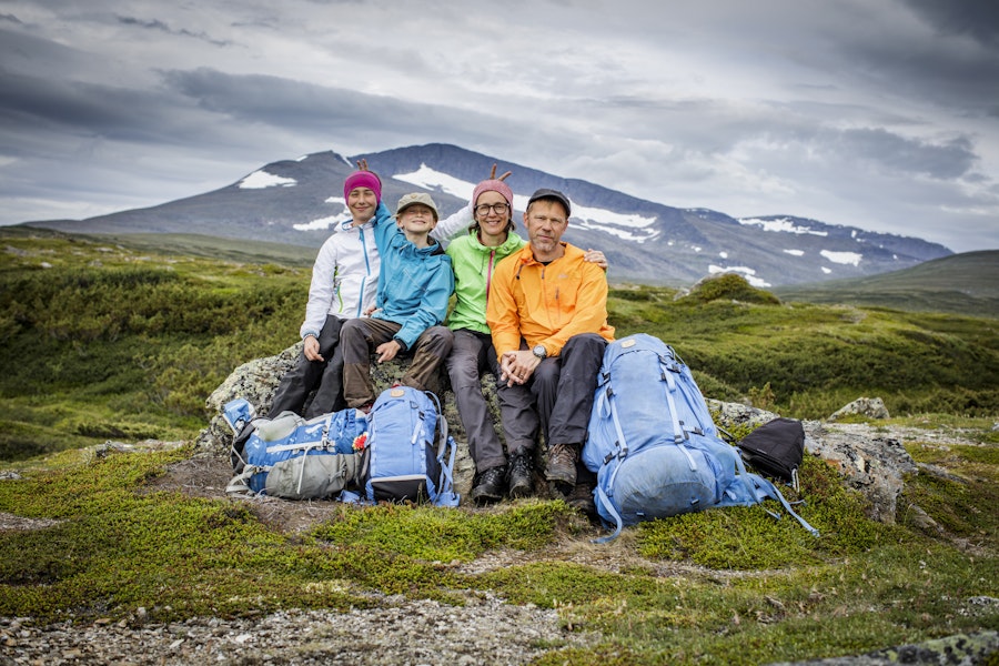 Fjällvandra med barn