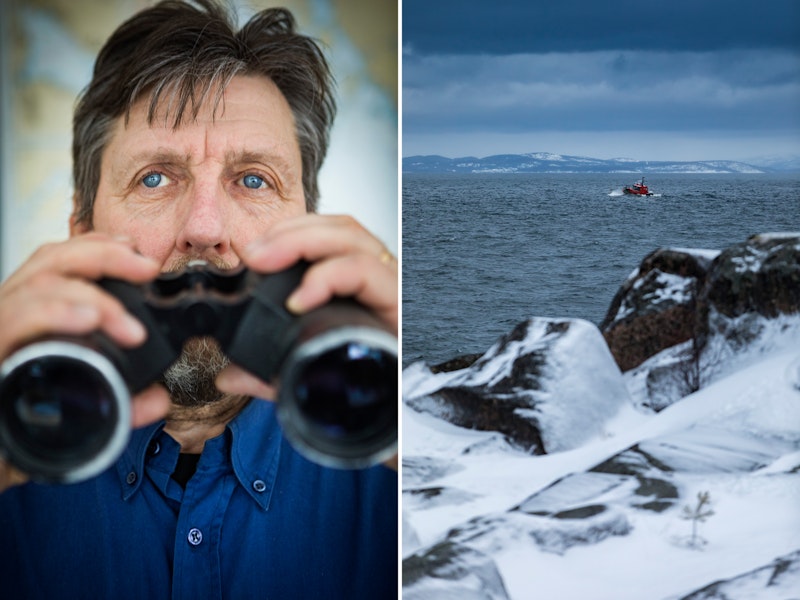 Skagsudde höga kusten