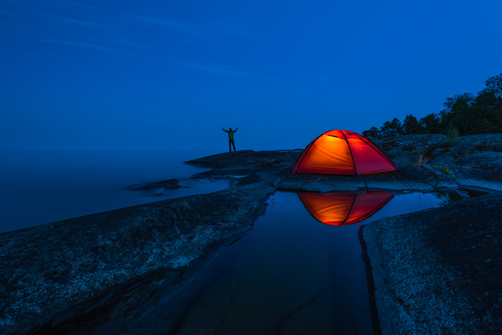 Naturfotografi selfie Mikael Svensson