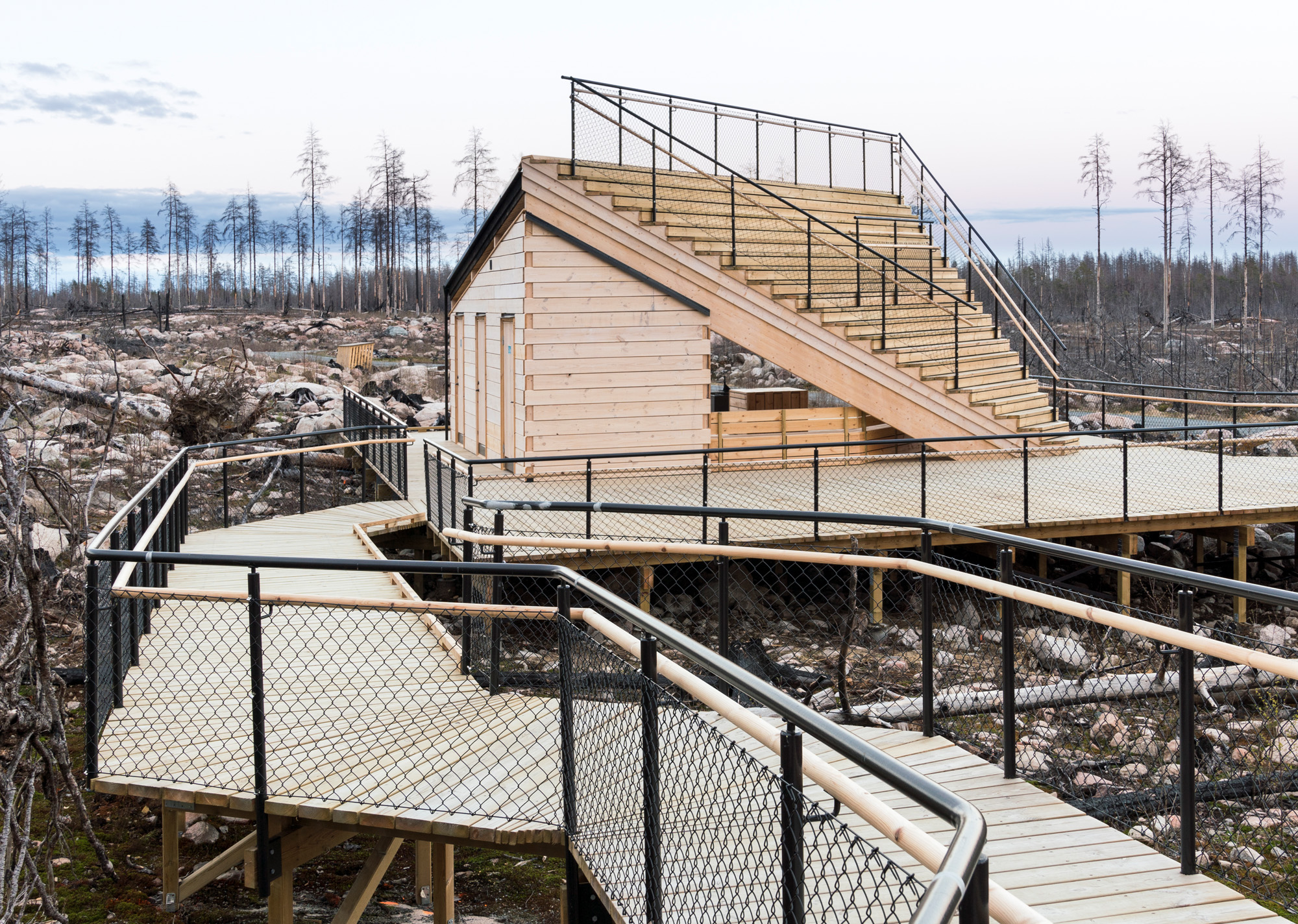 Grävlingsberget Hälleskogsbrännan torn