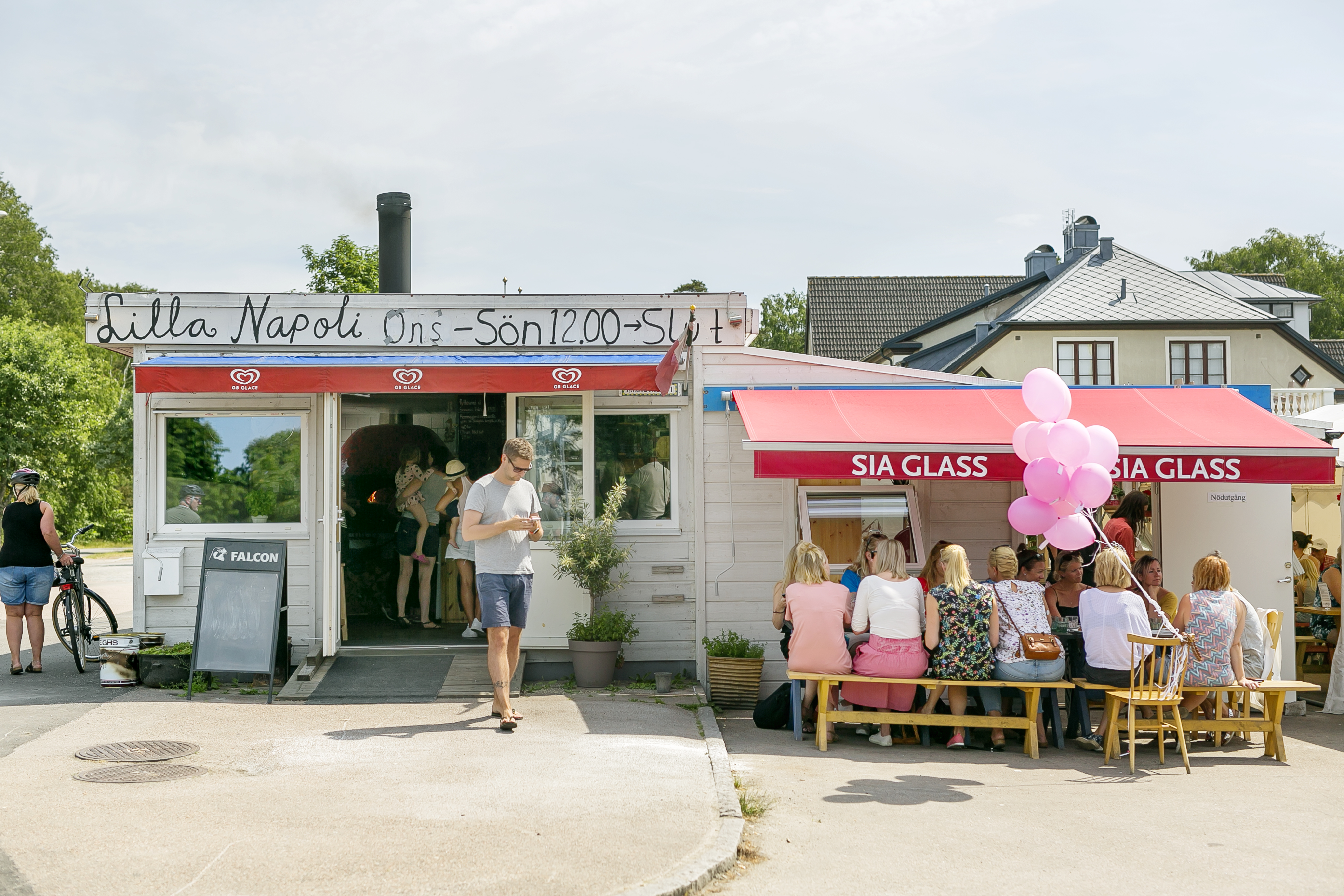 Falkenberg Lilla Napoli restaurang