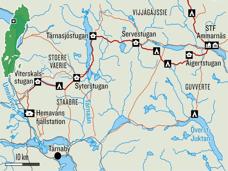 Kungsleden Fran Ammarnas Till Hemavan En Harlig Vandring I Vindelfjallen Turist